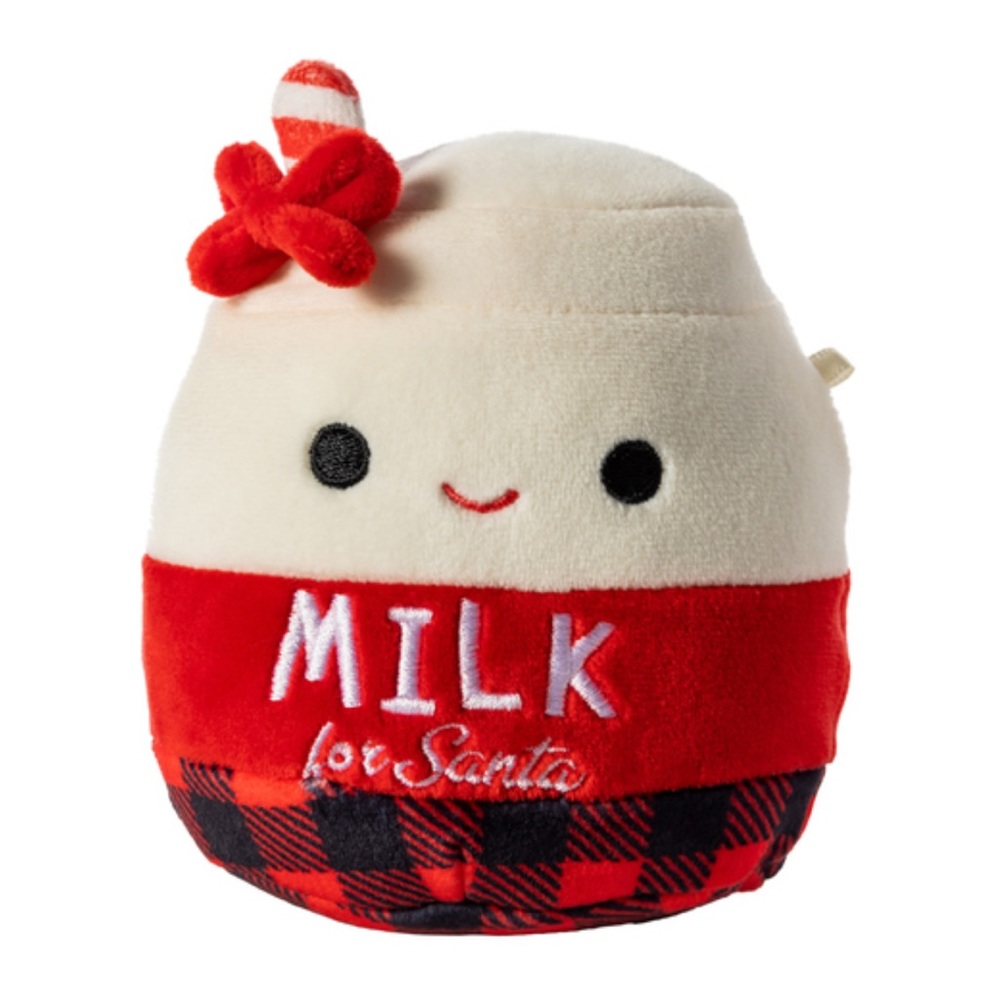 NWT 4.5” Alten the Milk for Santa Christmas Squishmallow